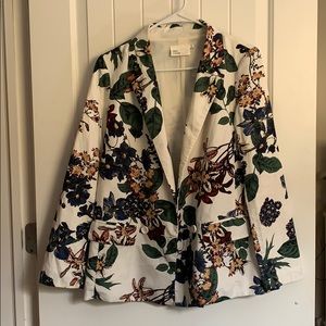 Floral Blazer